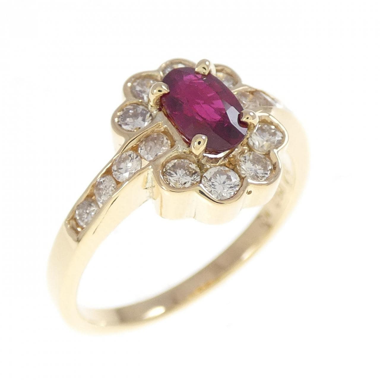 750YG ルビー リング