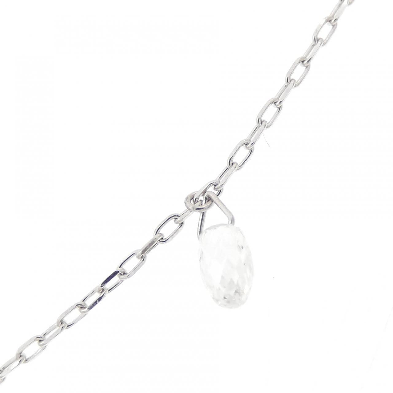 K18WG ダイヤモンド ネックレス 1.53CT