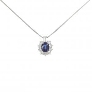 PT900/PT850 サファイヤ ネックレス 1.67CT
