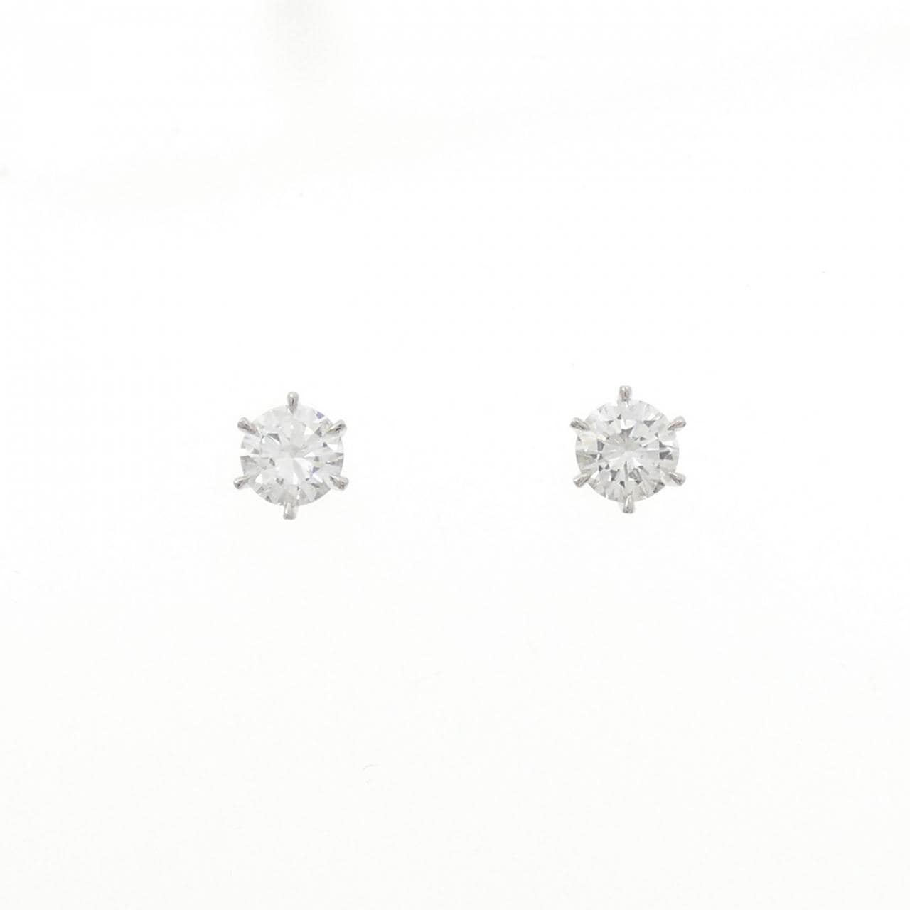【新品】PT900 ダイヤモンド ピアス 0.324CT 0.316CT G VS2 VG