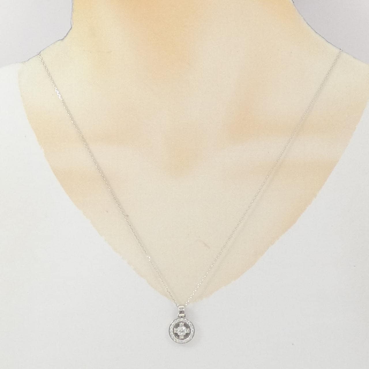 ヴァンドーム ダイヤモンド ネックレス 0.191CT