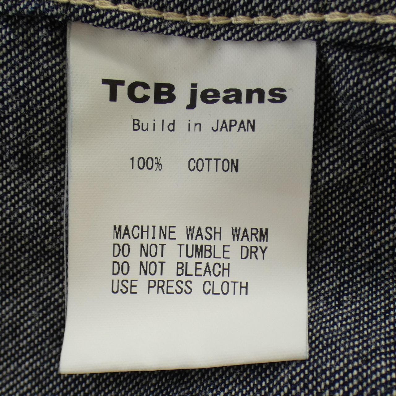 ティーシービージーンズ TCB JEANS シャツ