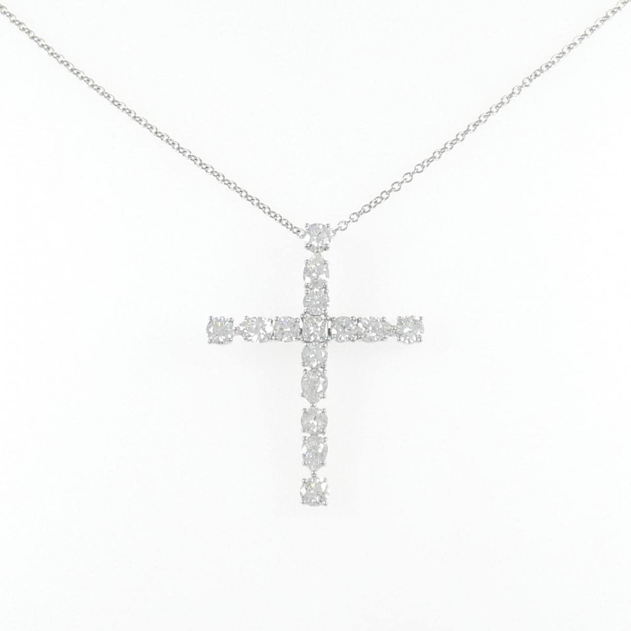 HARRY WINSTON Madonna Cross Small Necklace