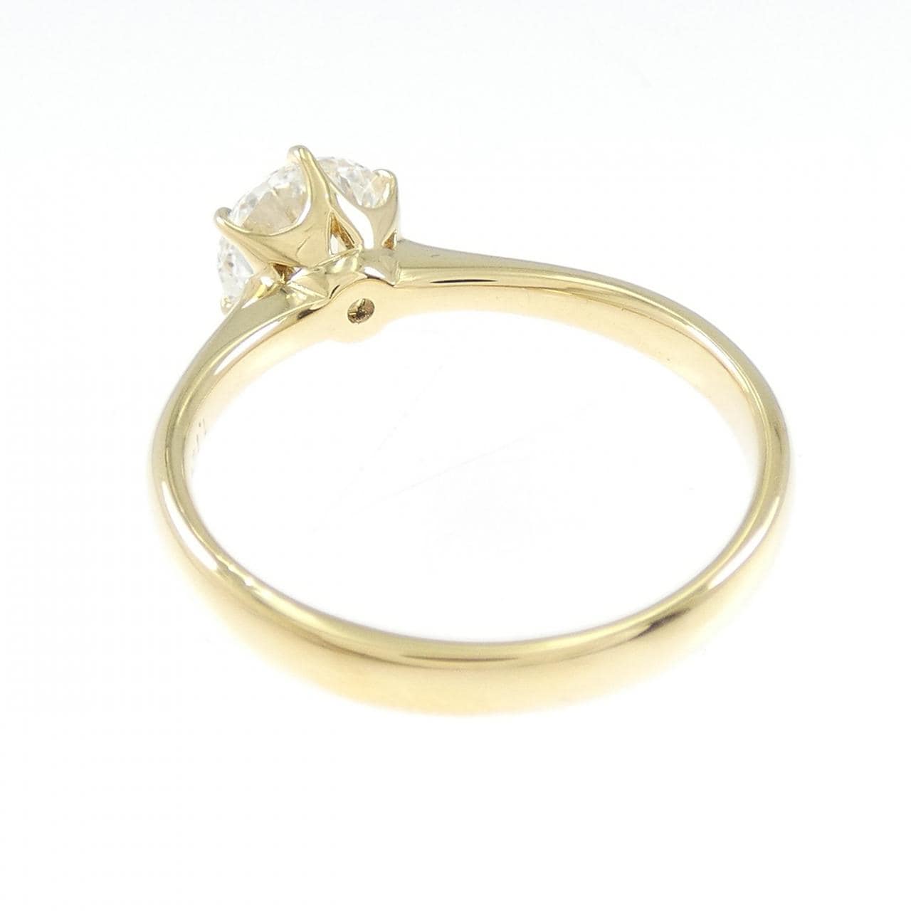 [Remake] K18YG Diamond Ring 1.104CT G I1 VG
