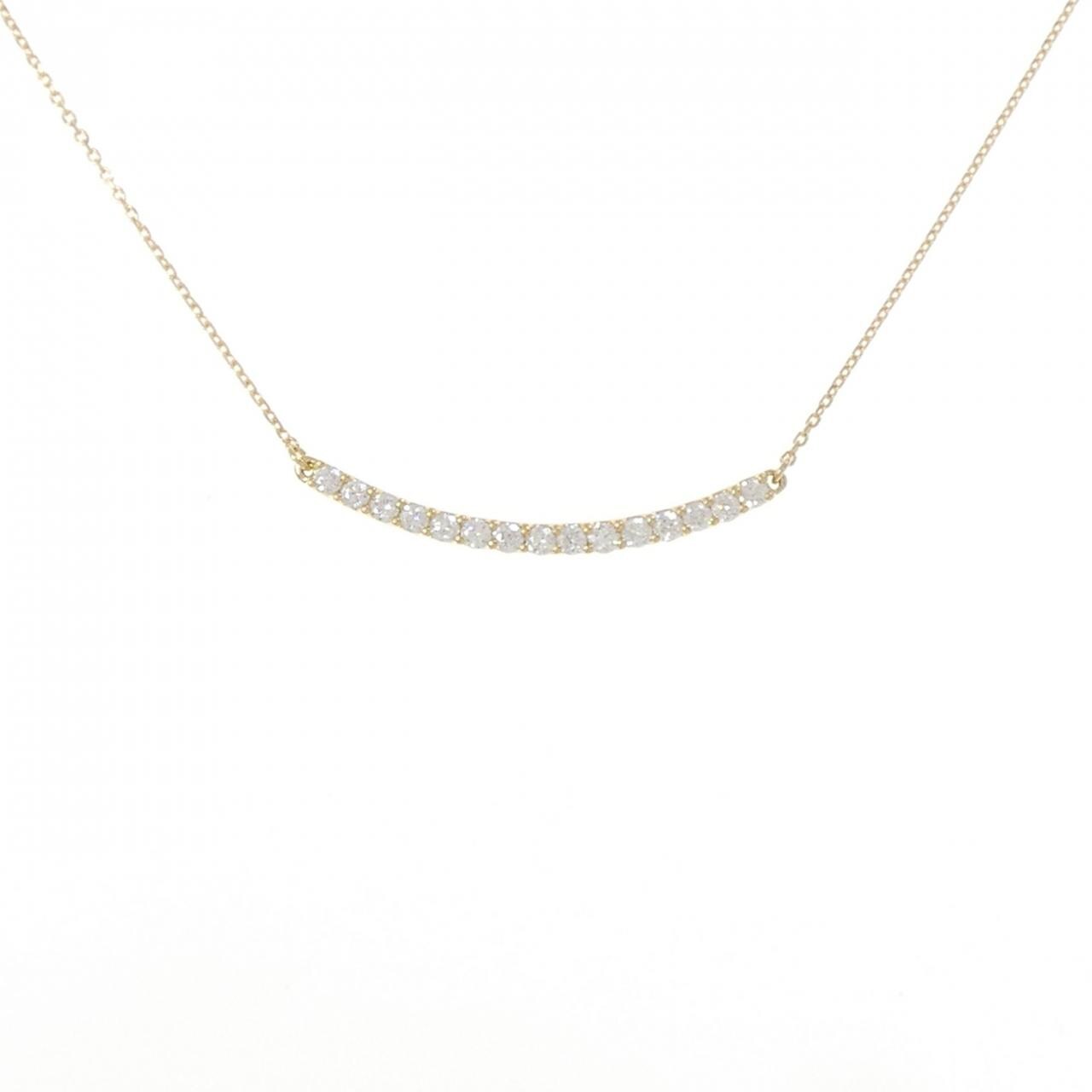 【新品】K18YG ダイヤモンド ネックレス 0.301CT