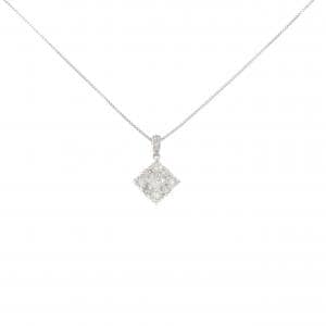 PT900/PT850 ダイヤモンド ネックレス 0.44CT