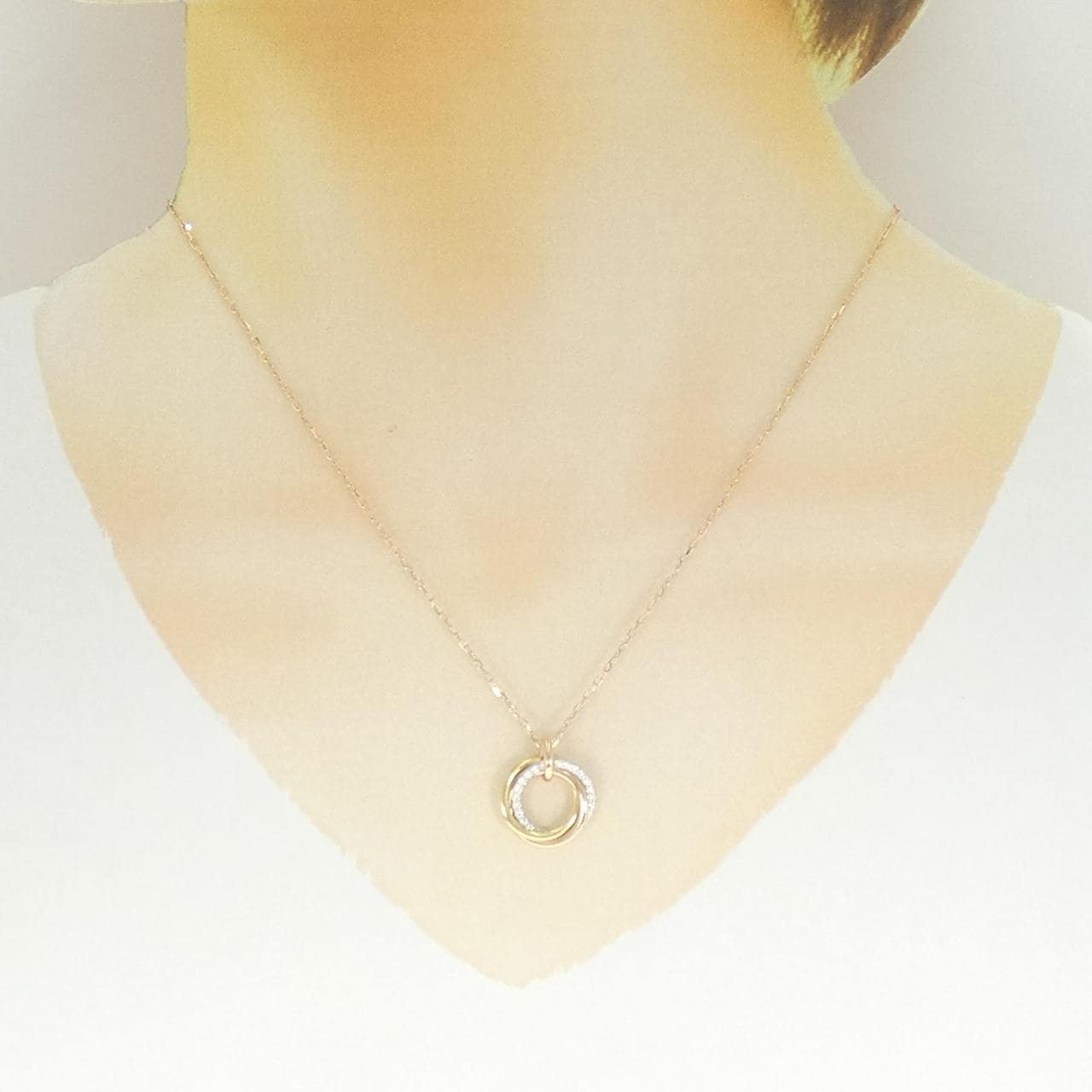 カルティエ トリニティ ネックレス