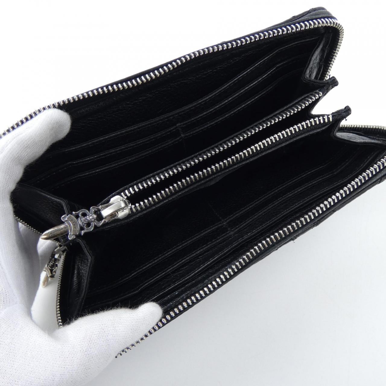 クロムハーツ CHROME HEARTS REC F ZIP CEME QWLT　レックセメタリーキルティング 2246 304 0620 0900 WALLET