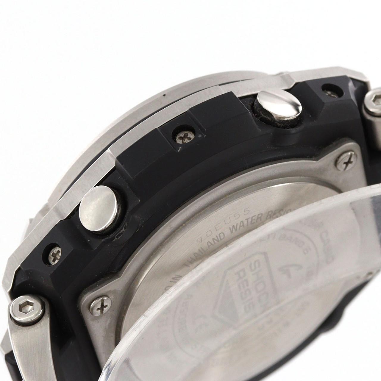 カシオ G-SHOK･Gスチール 電波時計 GST-W110D-1AJF SS ソーラークォーツ