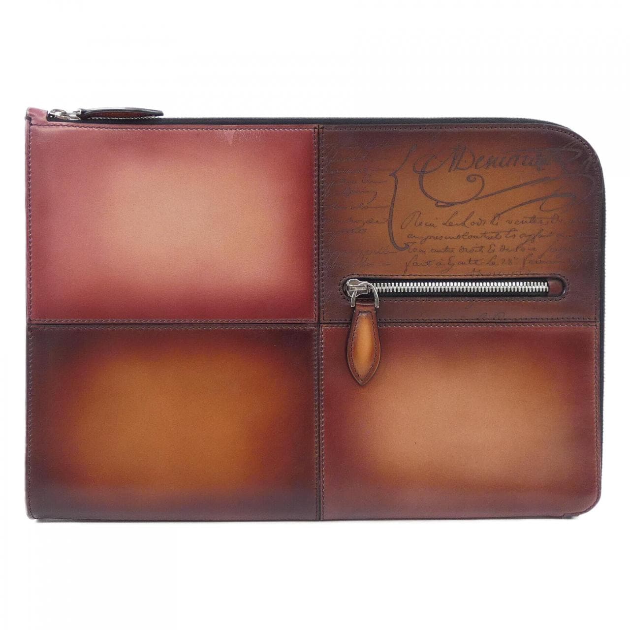 ベルルッティ Berluti ニノTGMスクリットレザークラッチ BAG