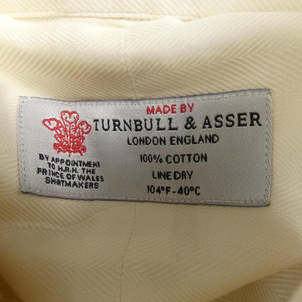 ターンブルアンドアッサー TURNBULL&ASSER シャツ