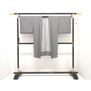 羽織　単衣小紋　セミロング