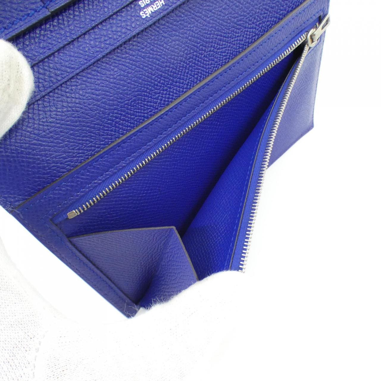HERMES Bearn Soufflé 039785CK Wallet