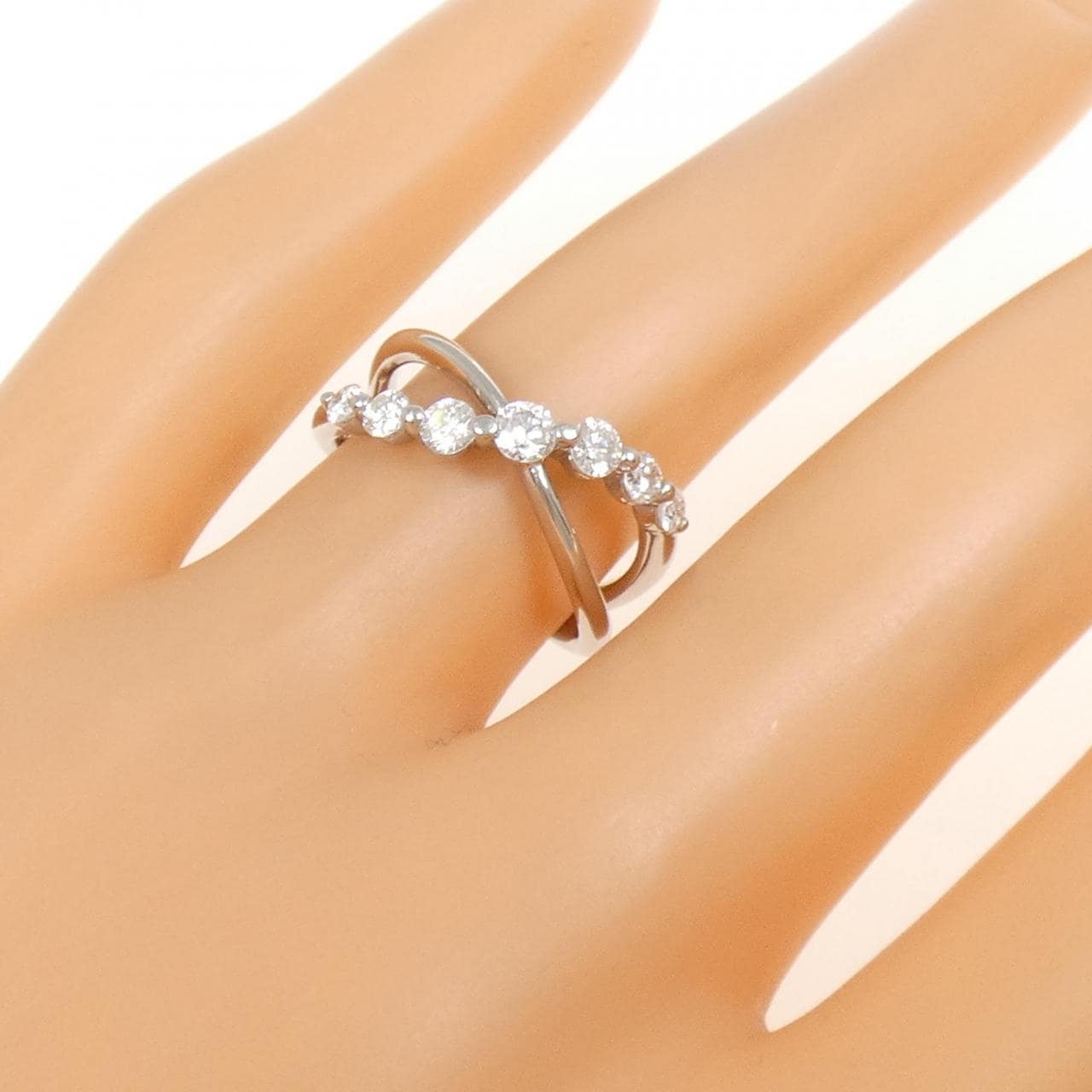 PT900 Diamond Ring 0.50CT
