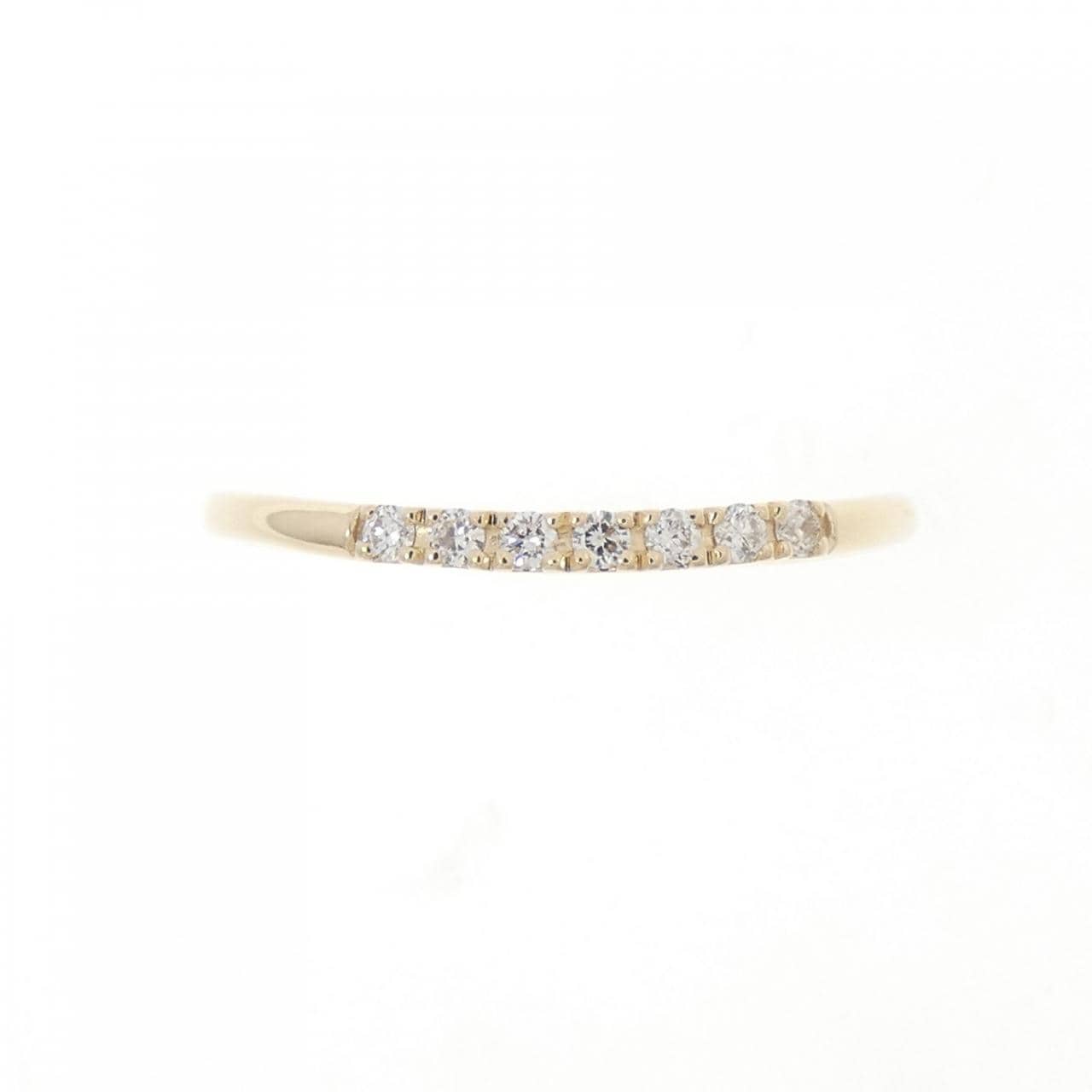 K10YG ダイヤモンド リング 0.06CT