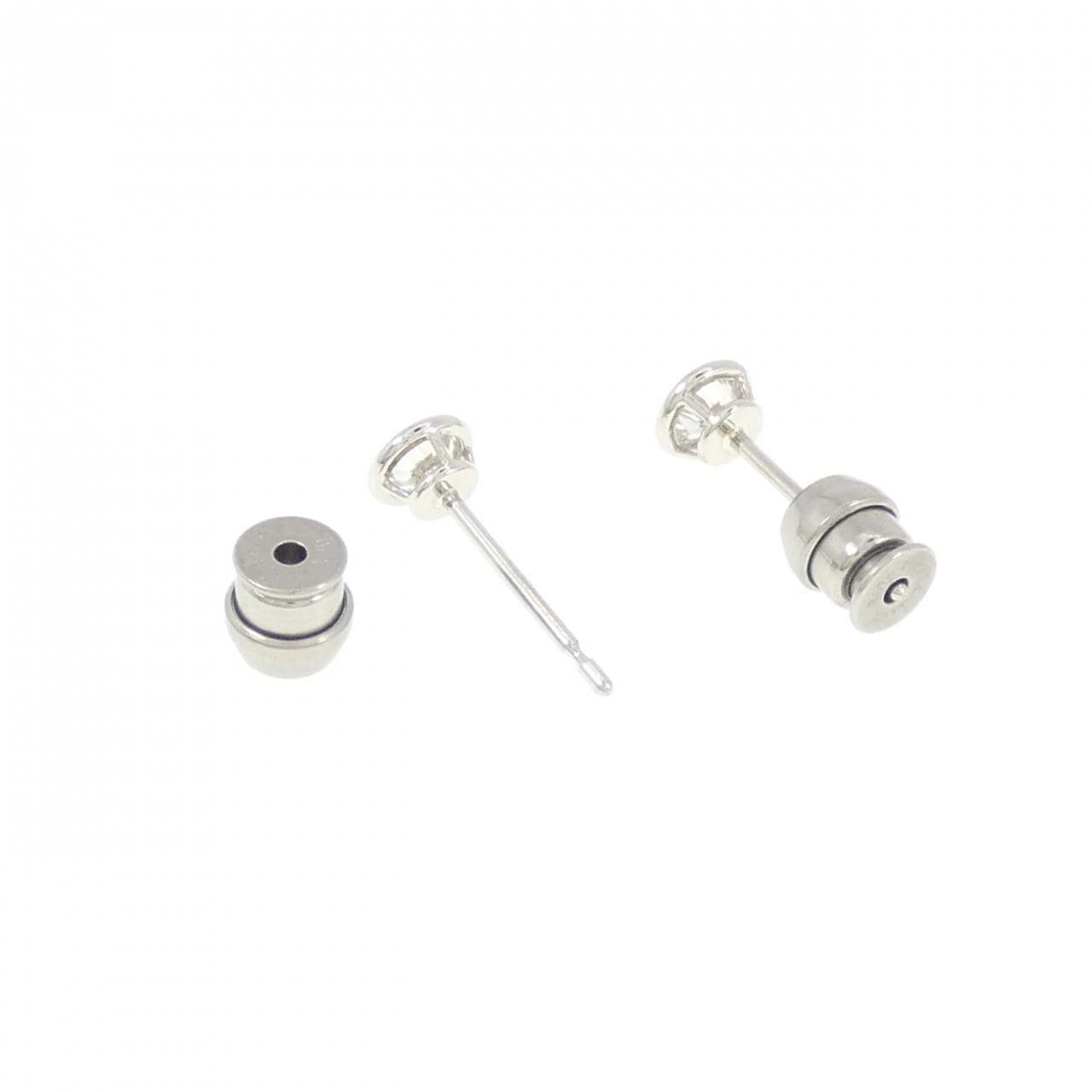 【リメイク】PT/ST ダイヤモンド ピアス 0.202CT 0.217CT G SI2 Good