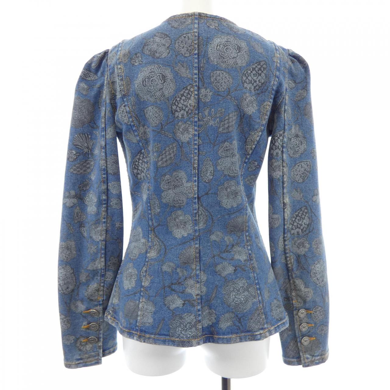 シャネル CHANEL P70737V62477 21A デニムジャケット