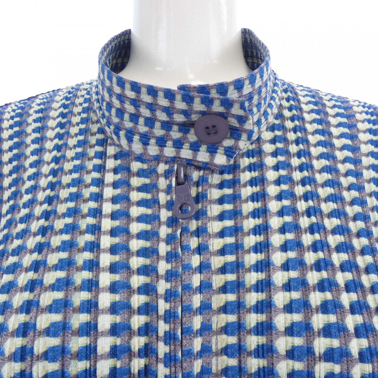 PLEATS PLEASE long cardigan