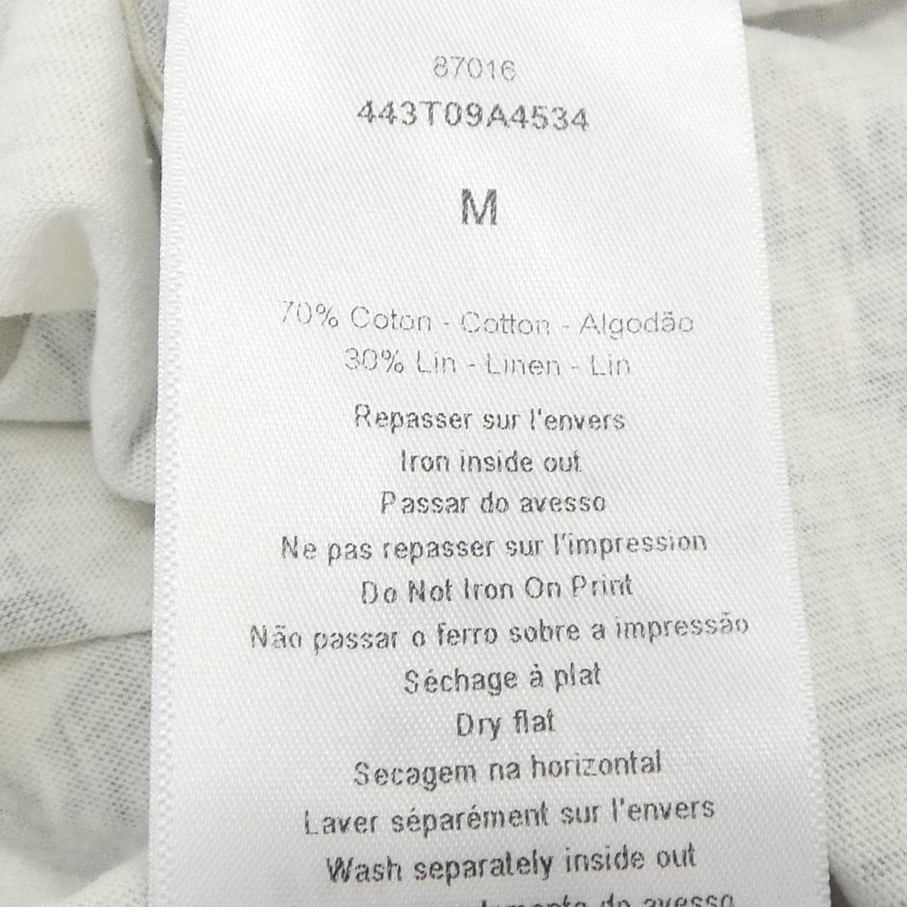 クリスチャンディオール CHRISTIAN DIOR 443T09A4534 Tシャツ