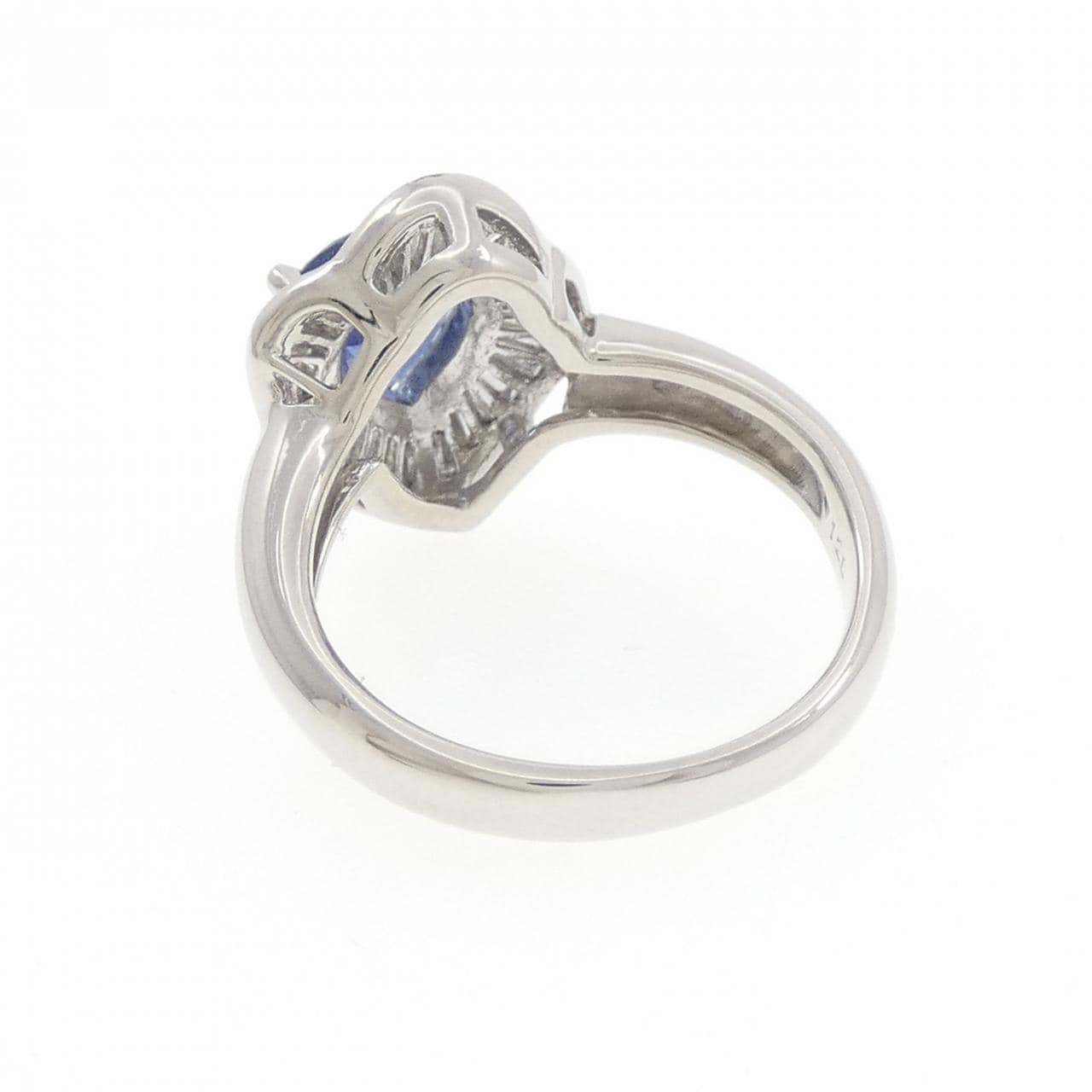PT900 Sapphire Ring 1.28CT