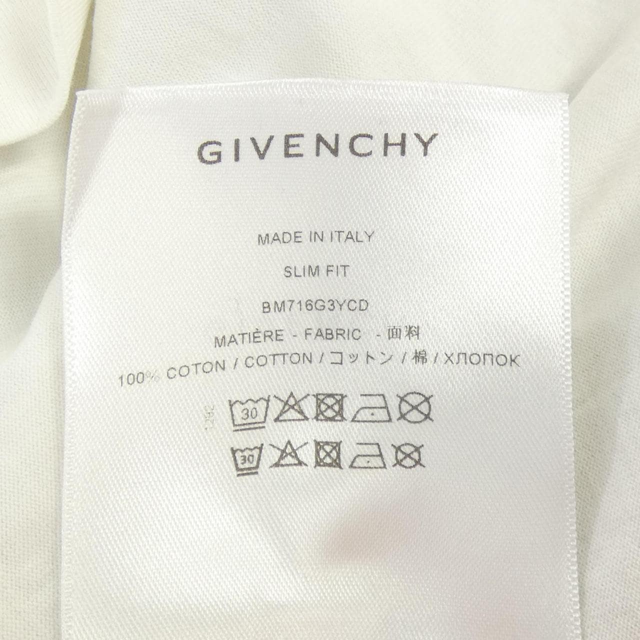 ジバンシー GIVENCHY BM716G3YCD Tシャツ