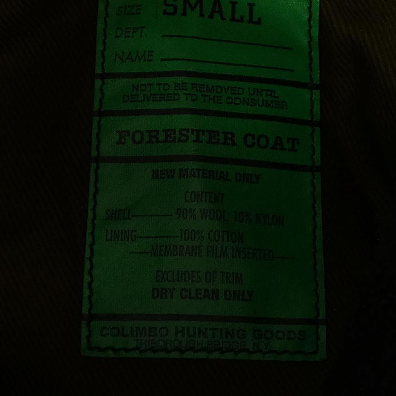 コリンボ COLIMBO FORESTER COAT コート
