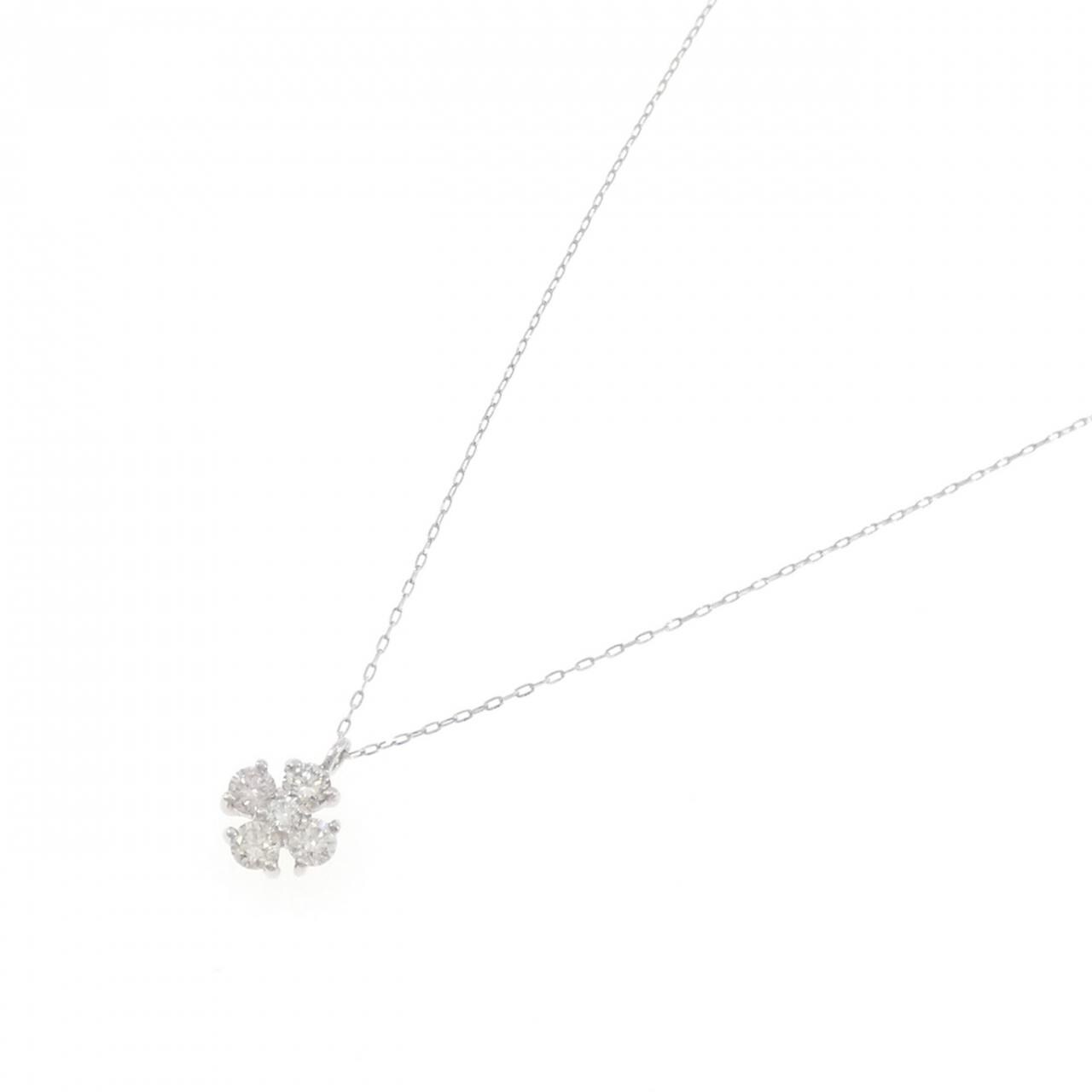 PT900/PT850 ダイヤモンド ネックレス 0.35CT