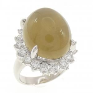PT900 クオーツキャッツアイ リング 17.72CT