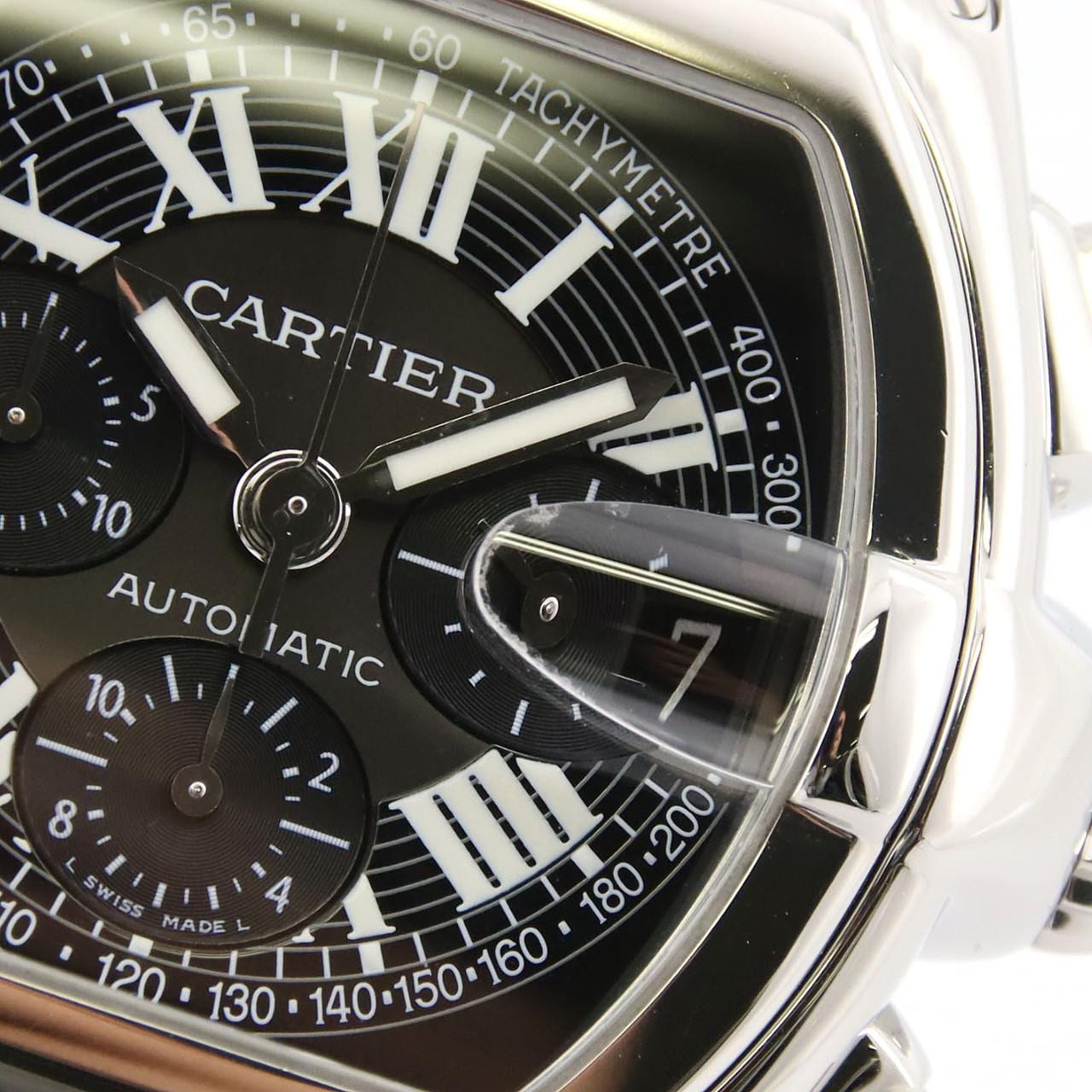 Cartier Roadster 計時碼錶 XL W62007X6 SS自動上弦