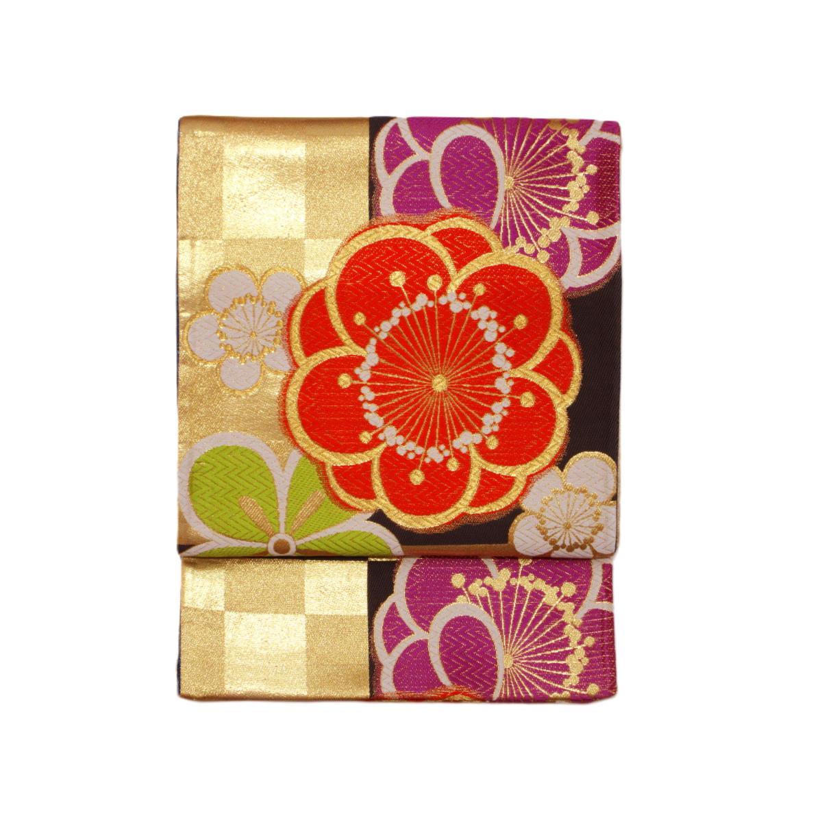 袋帯　芯なし仕立