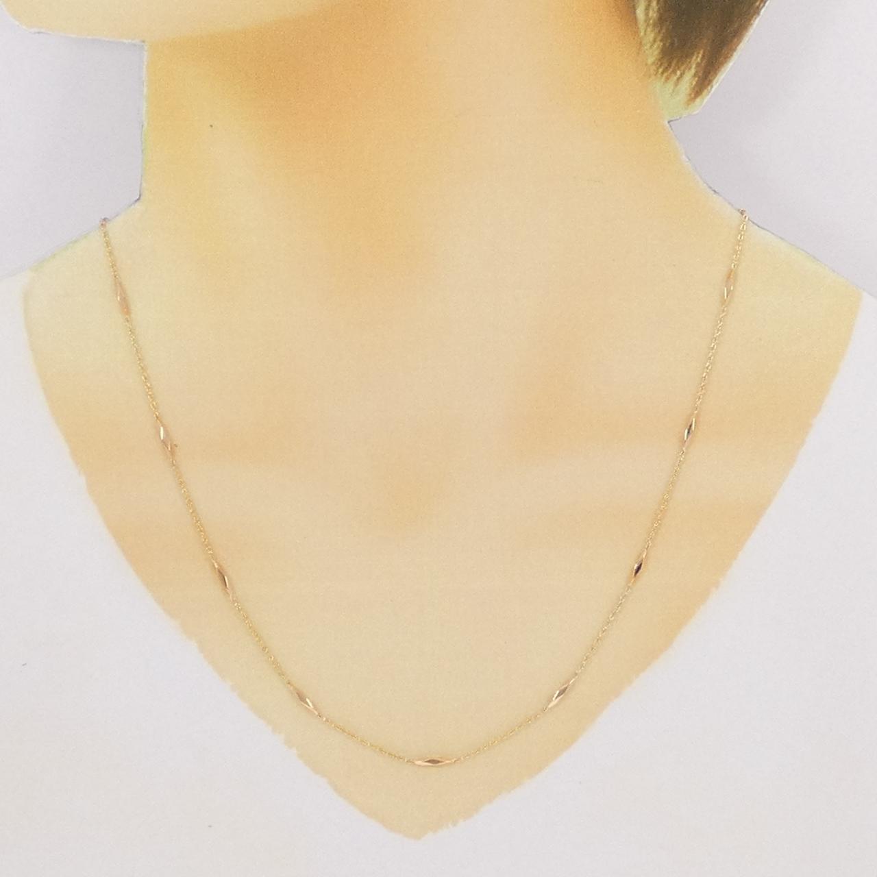 K18YG/K18PG ネックレス