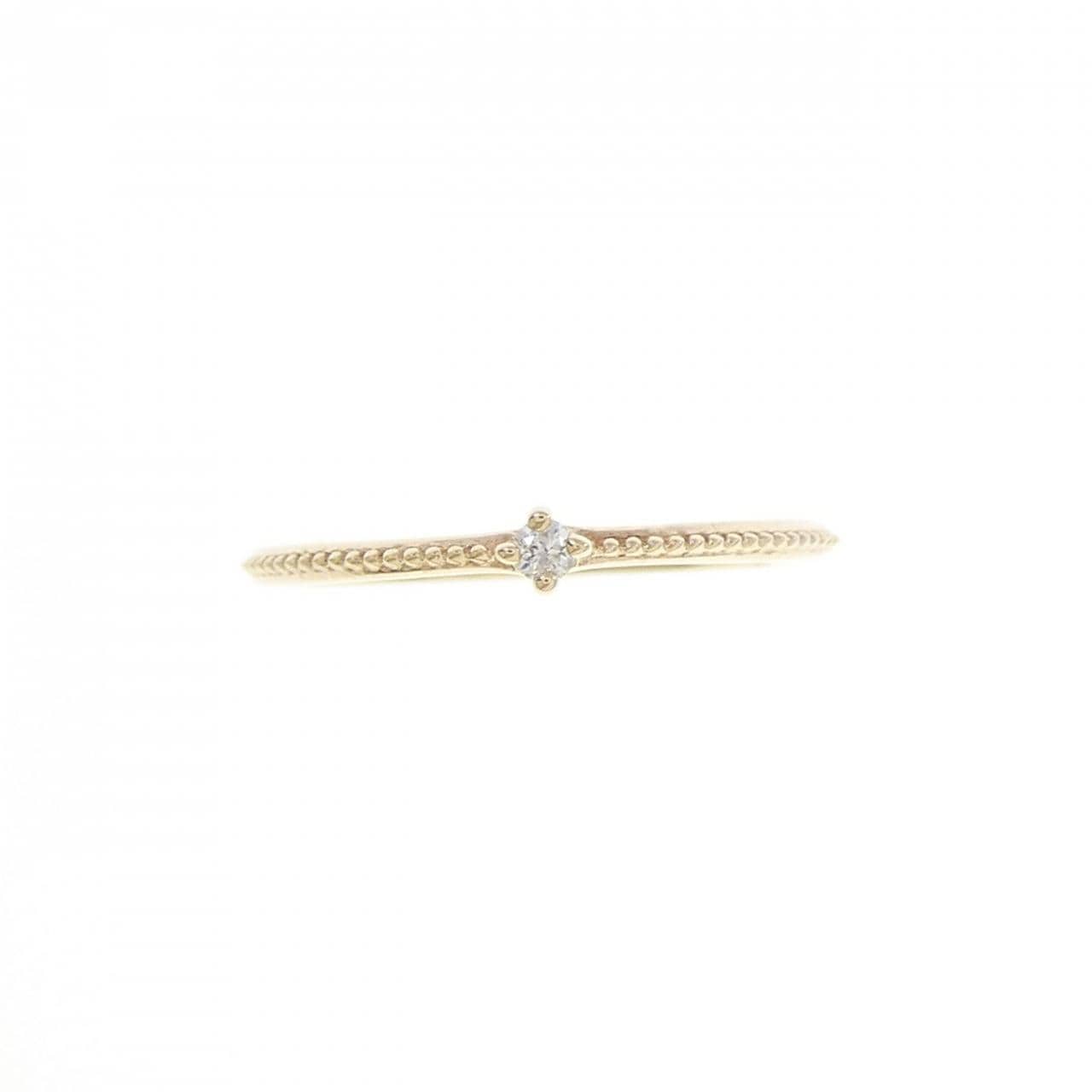 エテ ダイヤモンド ピンキーリング 0.01CT