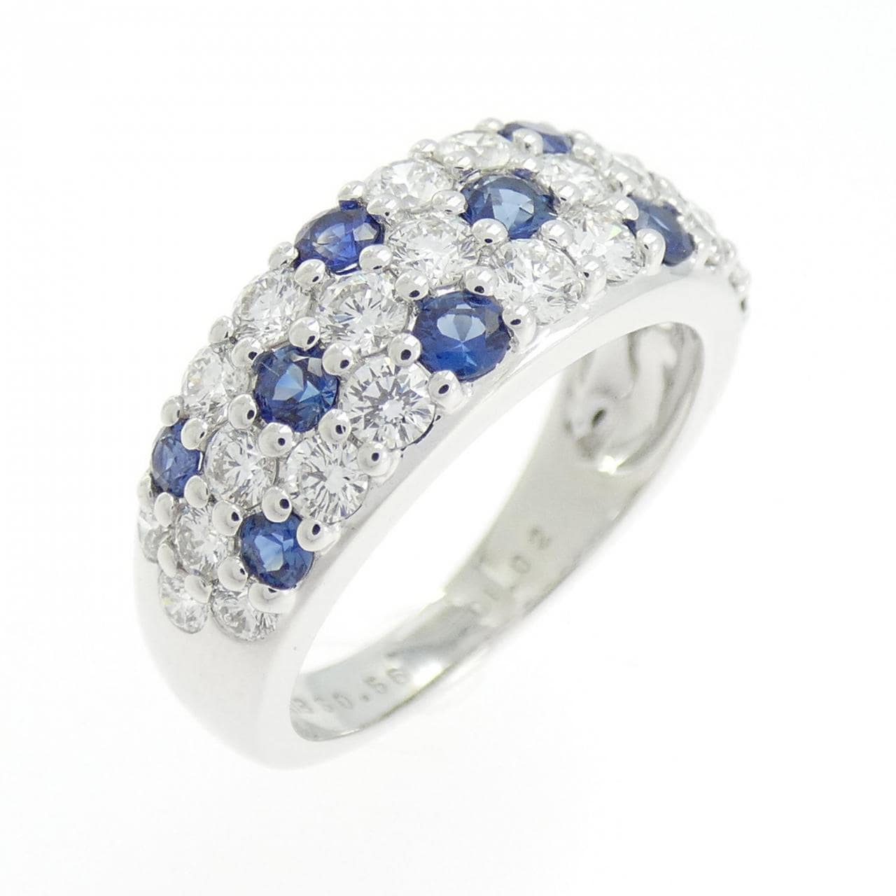 ミキモト サファイヤ リング 0.56CT