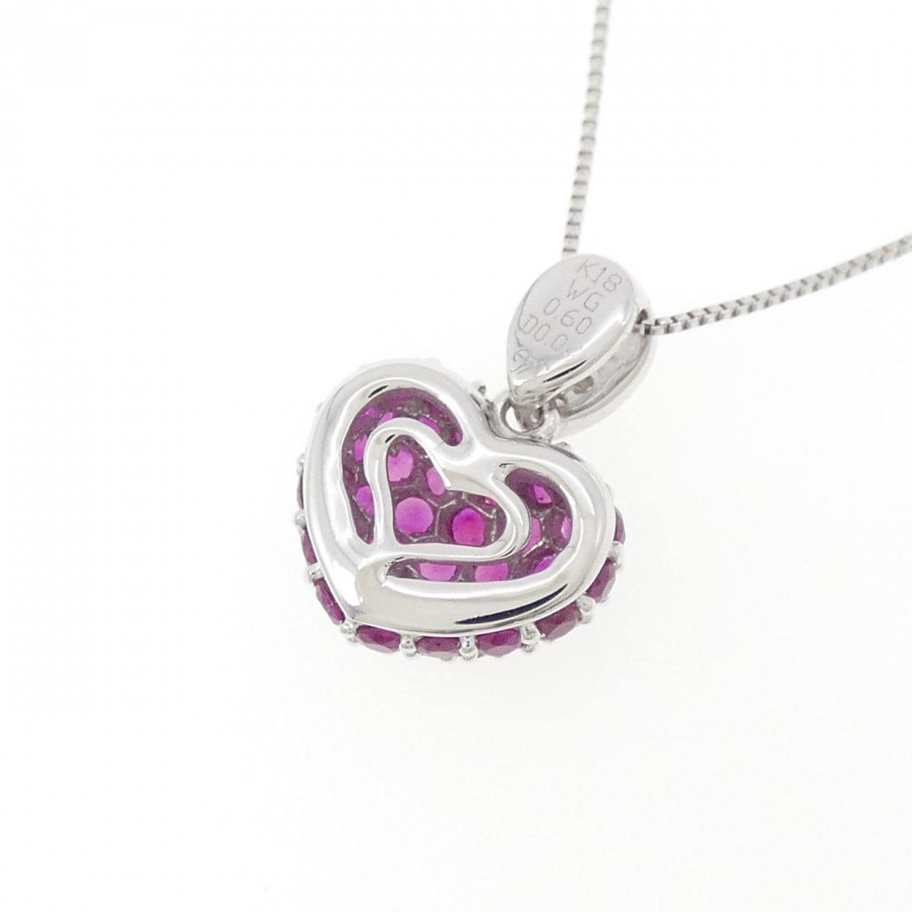 カサハラ マスミ ルビー ネックレス 0.60CT