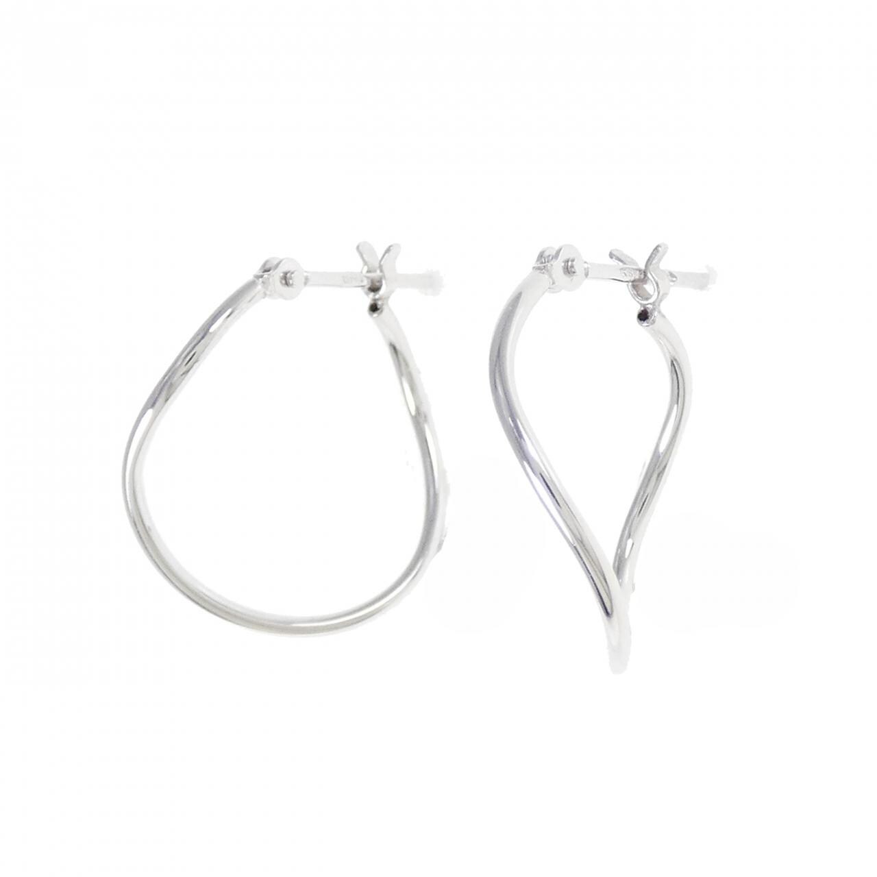 K18WG earrings