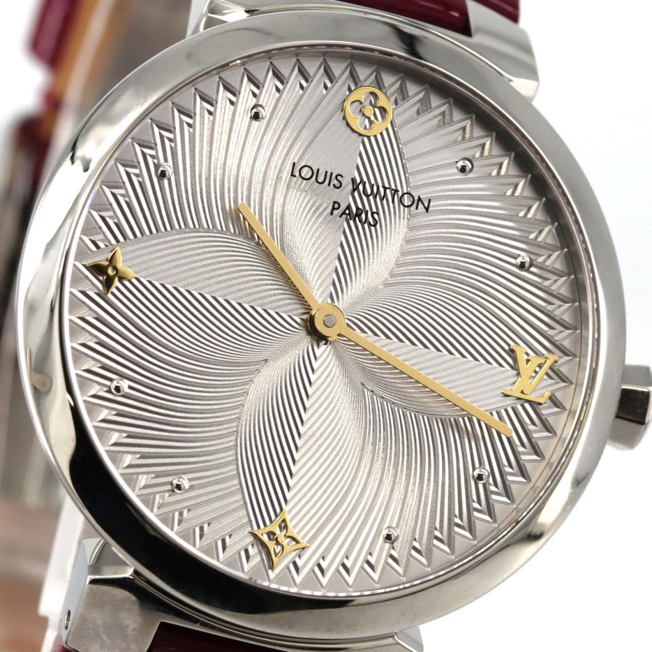 ルイヴィトン タンブールスリム QA015 SS クォーツ