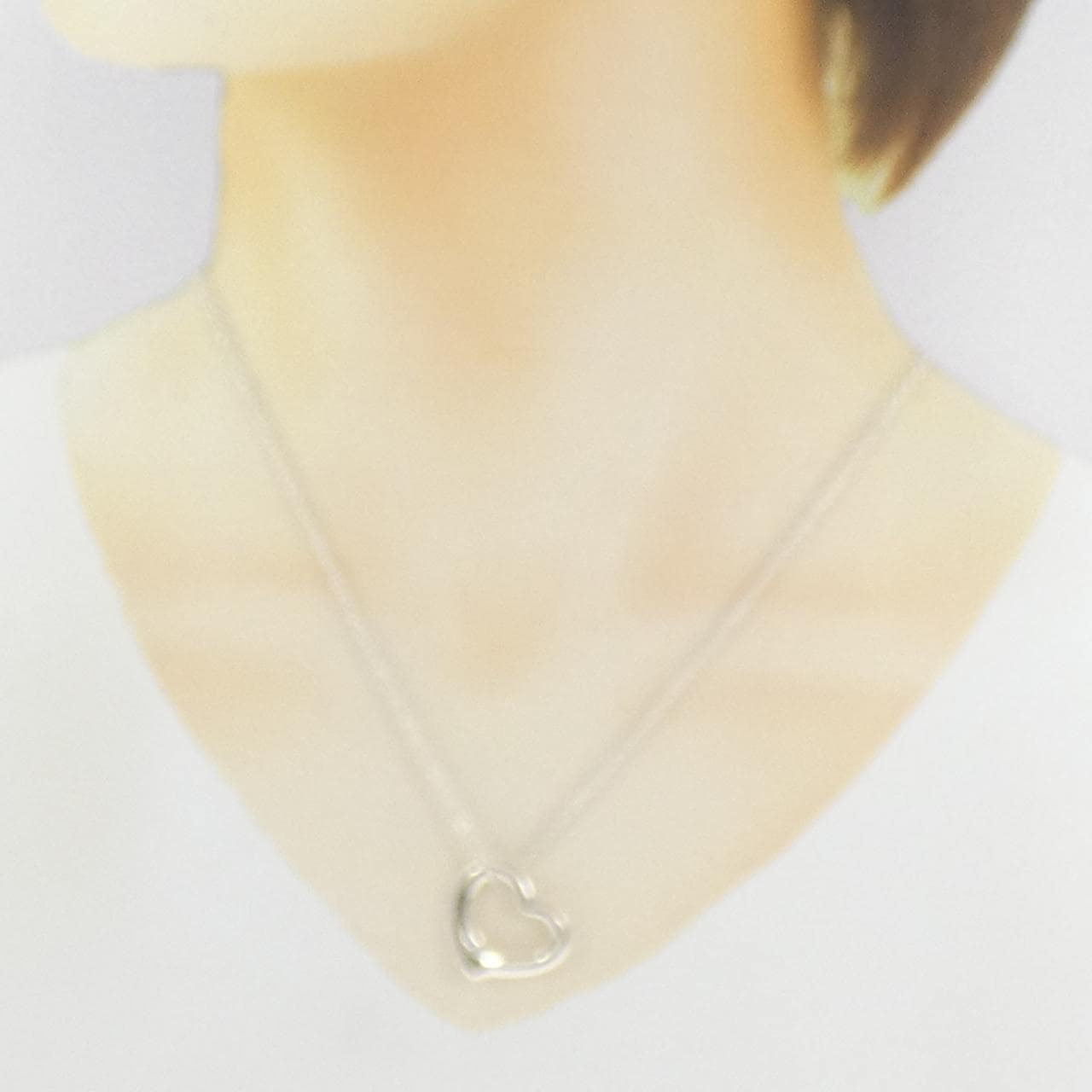 ティファニー オープンハート ネックレス