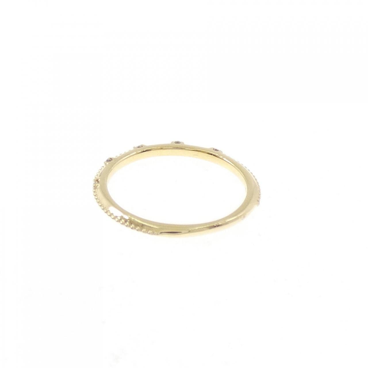 アガット ダイヤモンド ピンキー リング 0.025CT