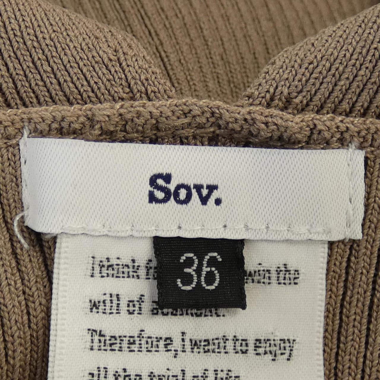 SOV. Knit