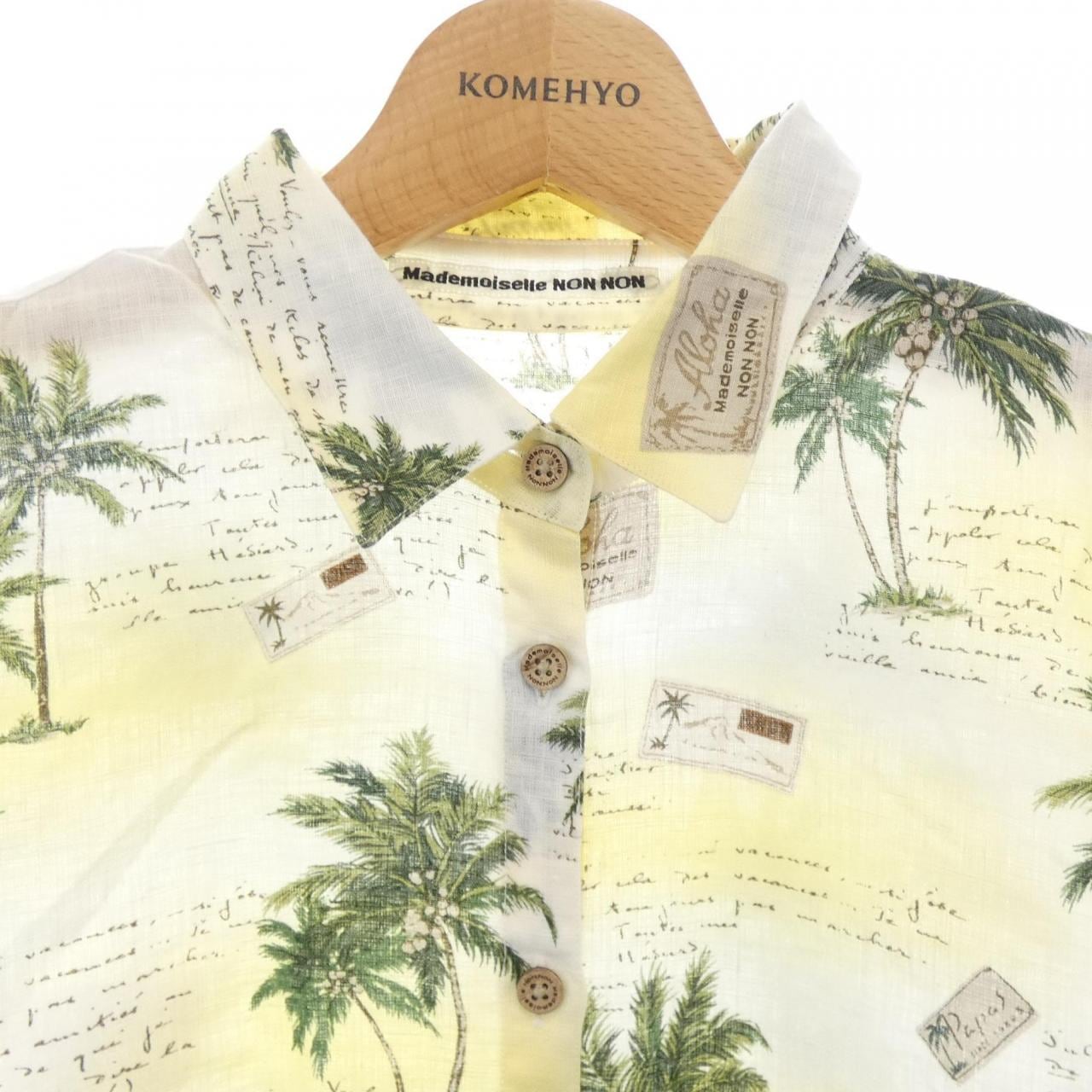 マドモアゼルノンノン MADEMOISELLE NONNON シャツ