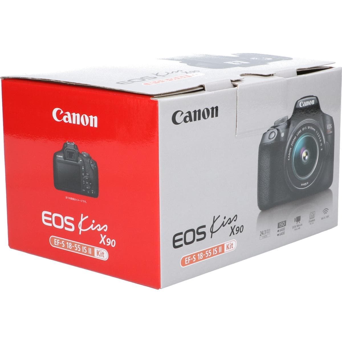 【未使用品】ＣＡＮＯＮ　ＥＯＳ　ＫＩＳＳ　Ｘ９０　１８－５５ＩＳⅡＫＩＴ