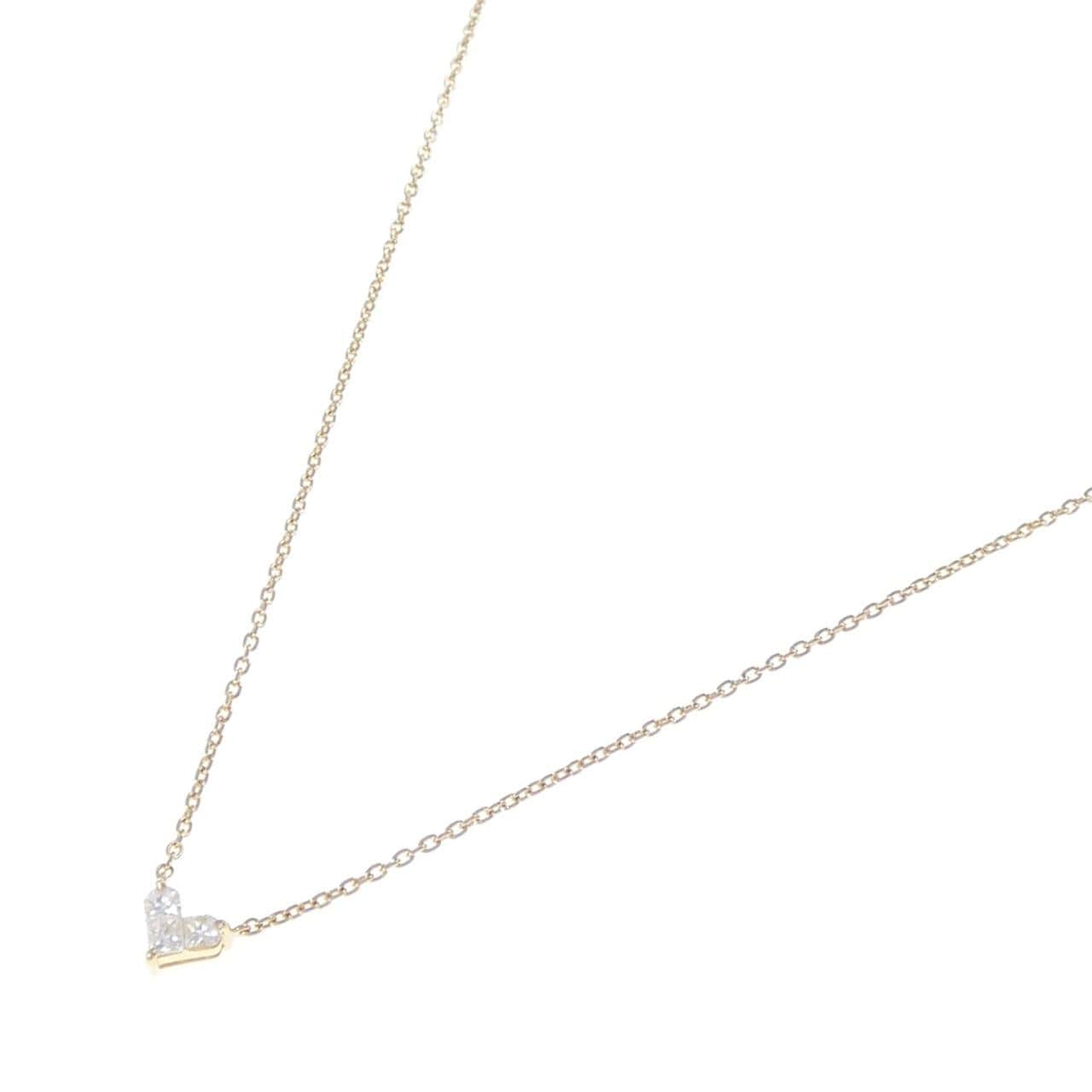 スタージュエリー ミステリアスハート ネックレス 0.15CT