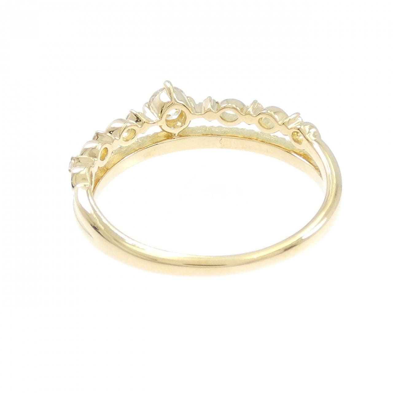 【リメイク】K18YG ダイヤモンド リング 0.40CT