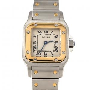 カルティエ サントスガルベSM コンビ W20012C4 SSxYG クォーツ