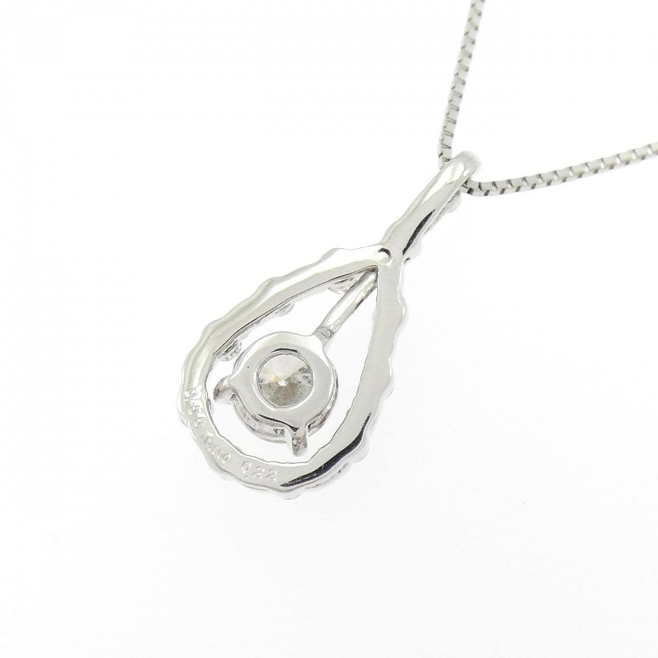 PT900/PT850 ダイヤモンド ネックレス 0.56CT