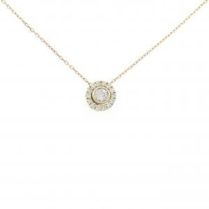 K18YG 2WAY ダイヤモンド ネックレス 0.177CT