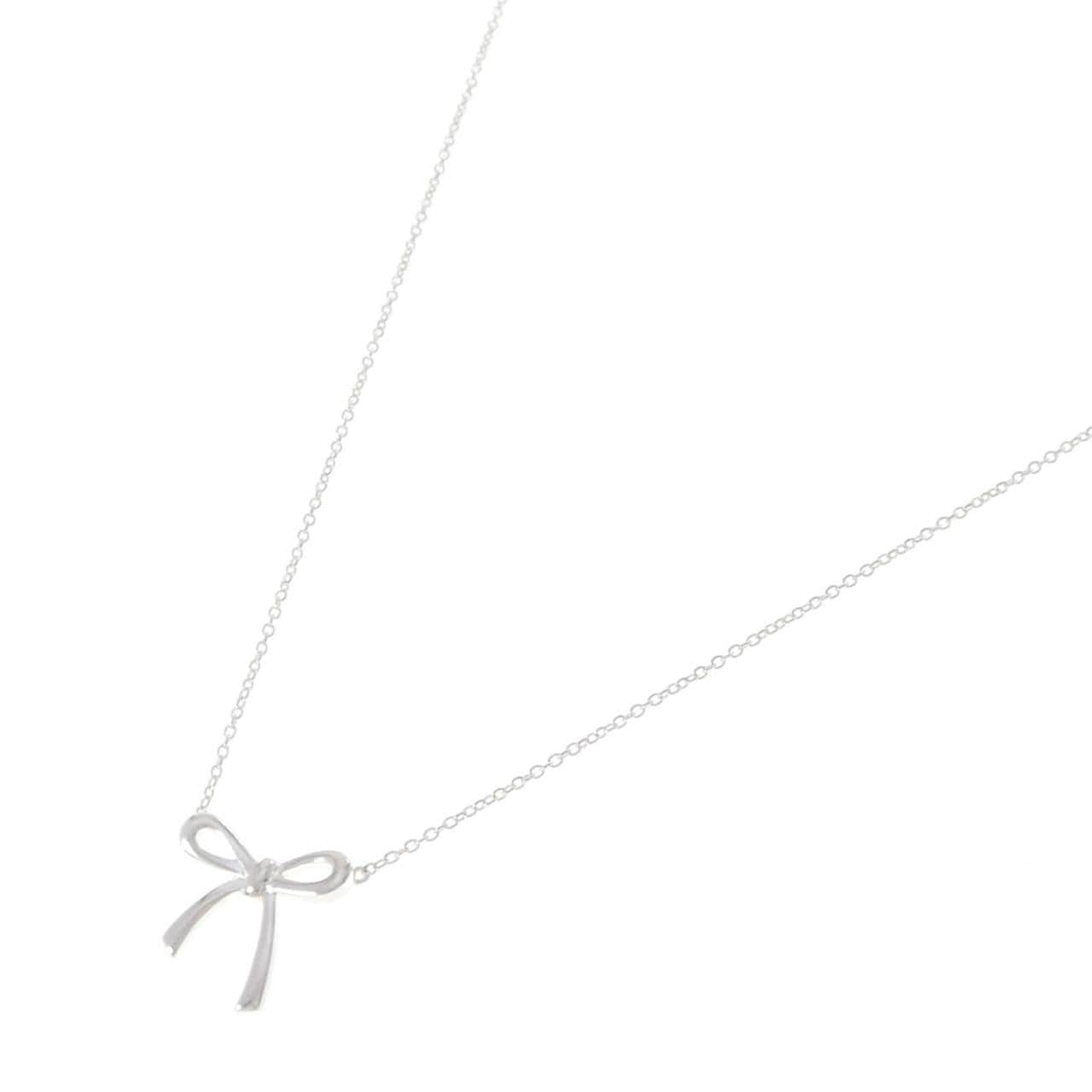 ティファニー ボウ ネックレス