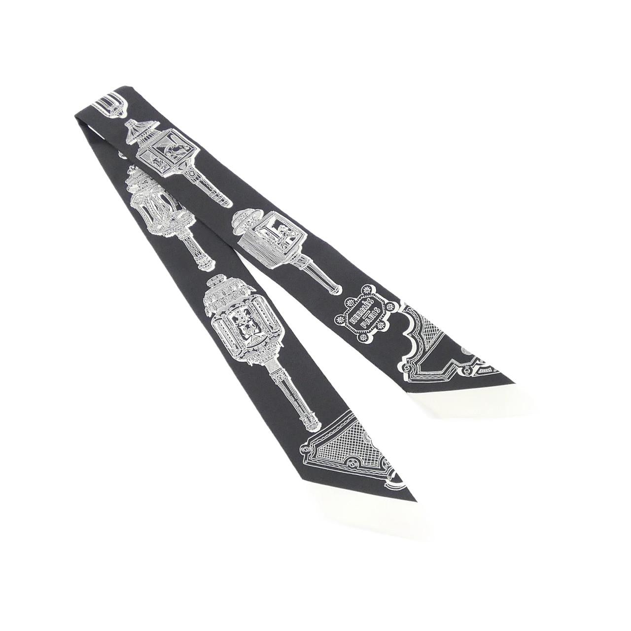 【未使用品】エルメス MERVEILLEUSES LANTERNES ツイリー 063081S スカーフ