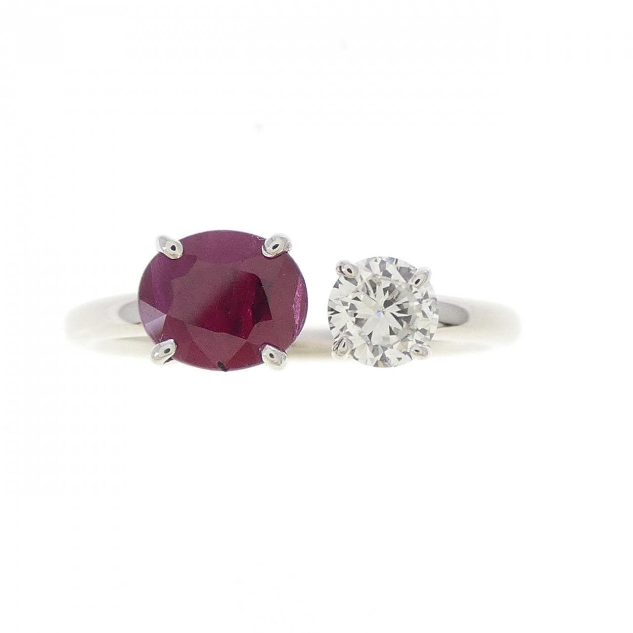 PT900 ルビー リング 0.63CT