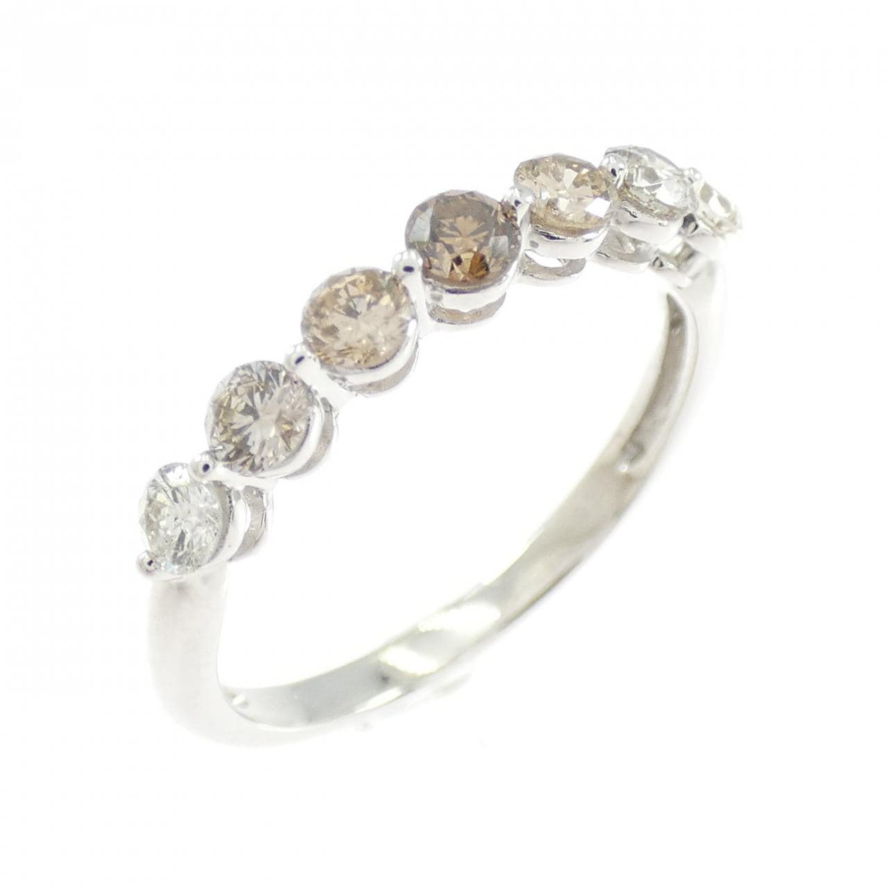 K18WG ダイヤモンド リング 0.50CT